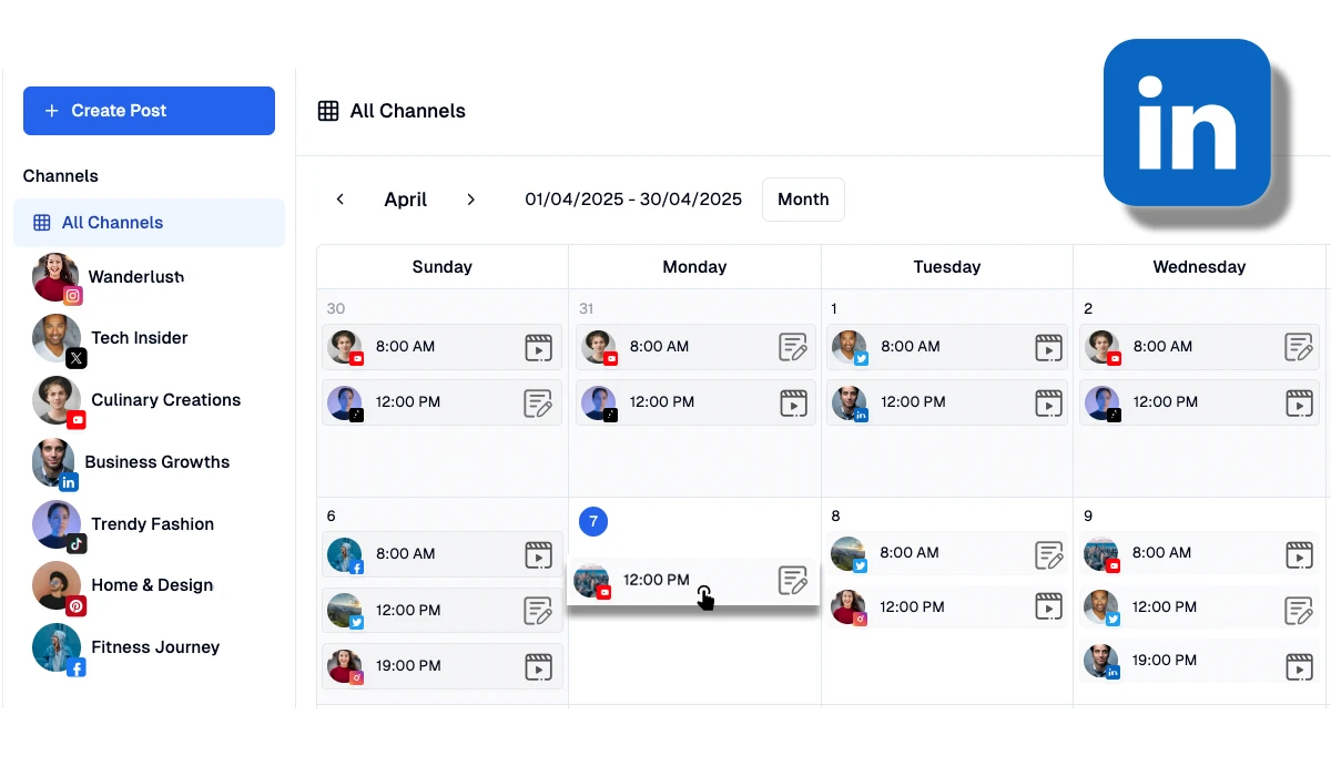 Pulzzy LinkedIn Dashboard
