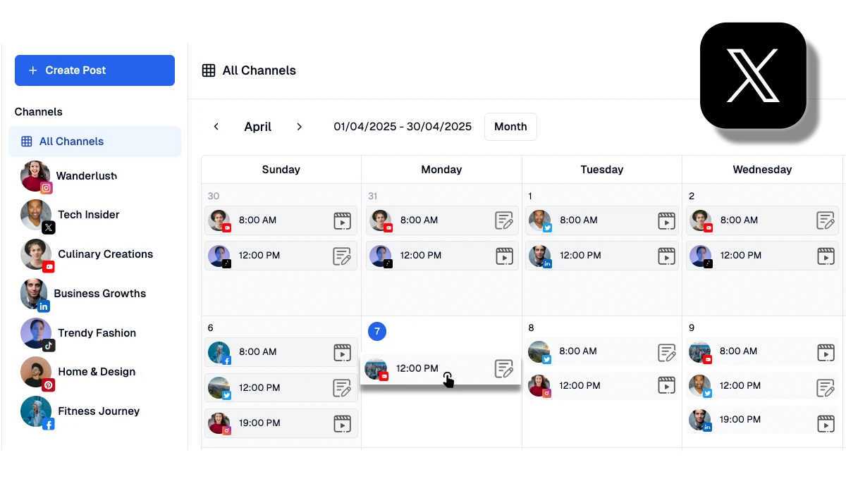 Pulzzy X (Twitter) Dashboard